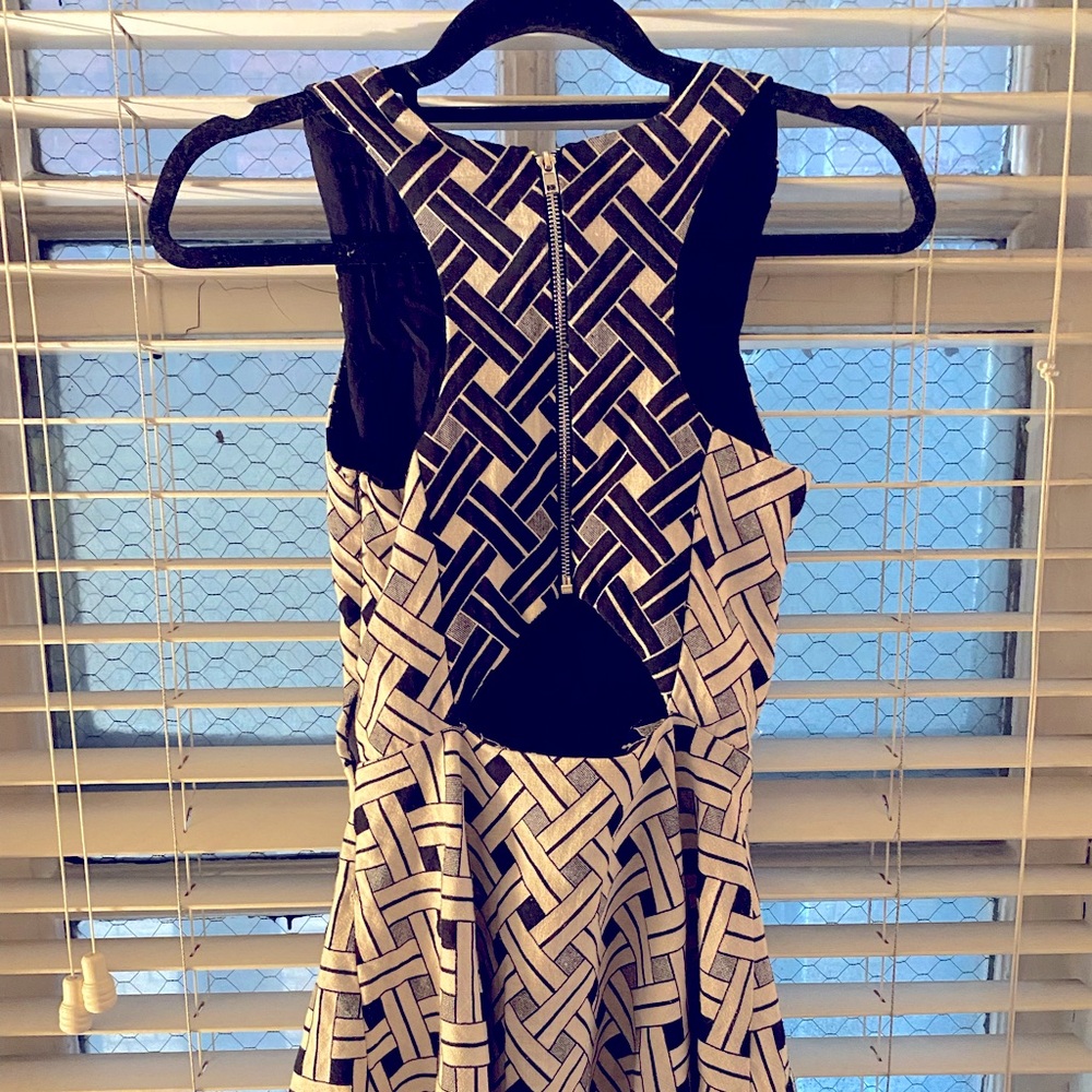 Geometric Cocktail Dress